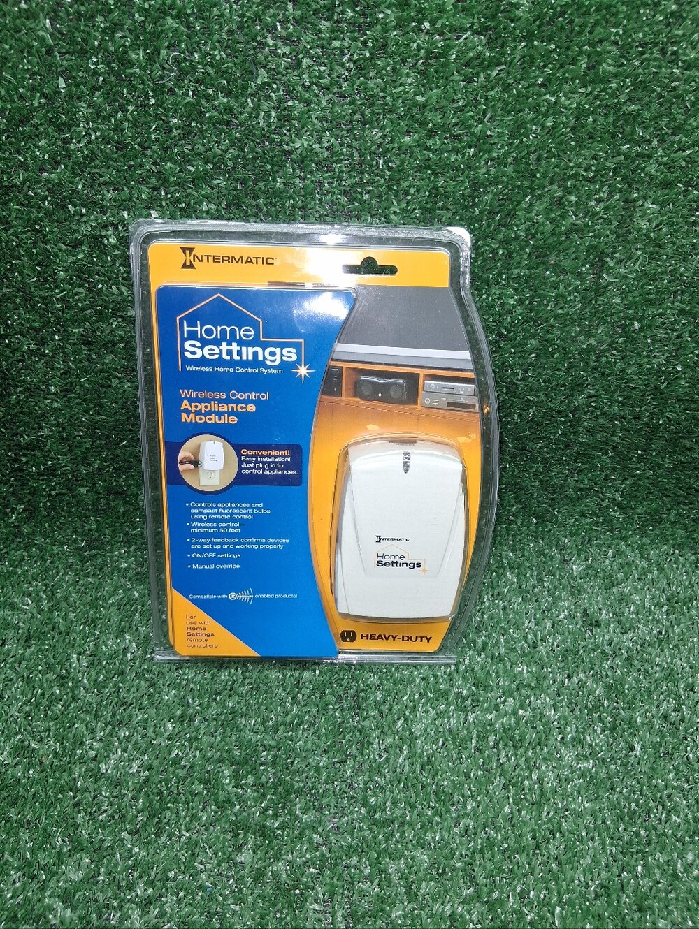 Z-wave Intermatic HA02C Home Settings Heavy-Duty Plug-In Appliance Module